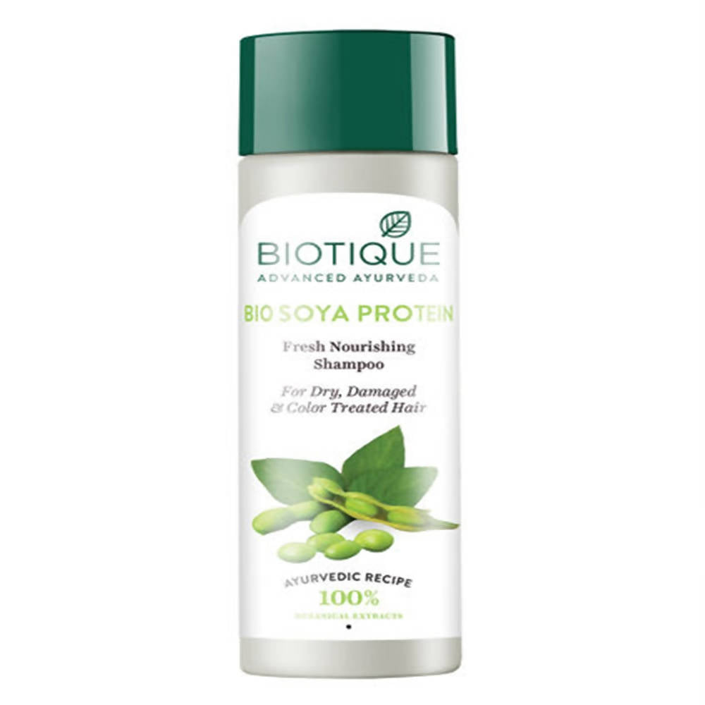 Biotique Advanced Ayurveda Bio Soya Protein Fresh Nourishing Shampoo 120Ml