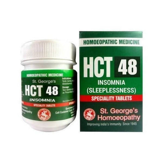 St. George's Homeopathy HCT 48 Tablets | Swadesiicart