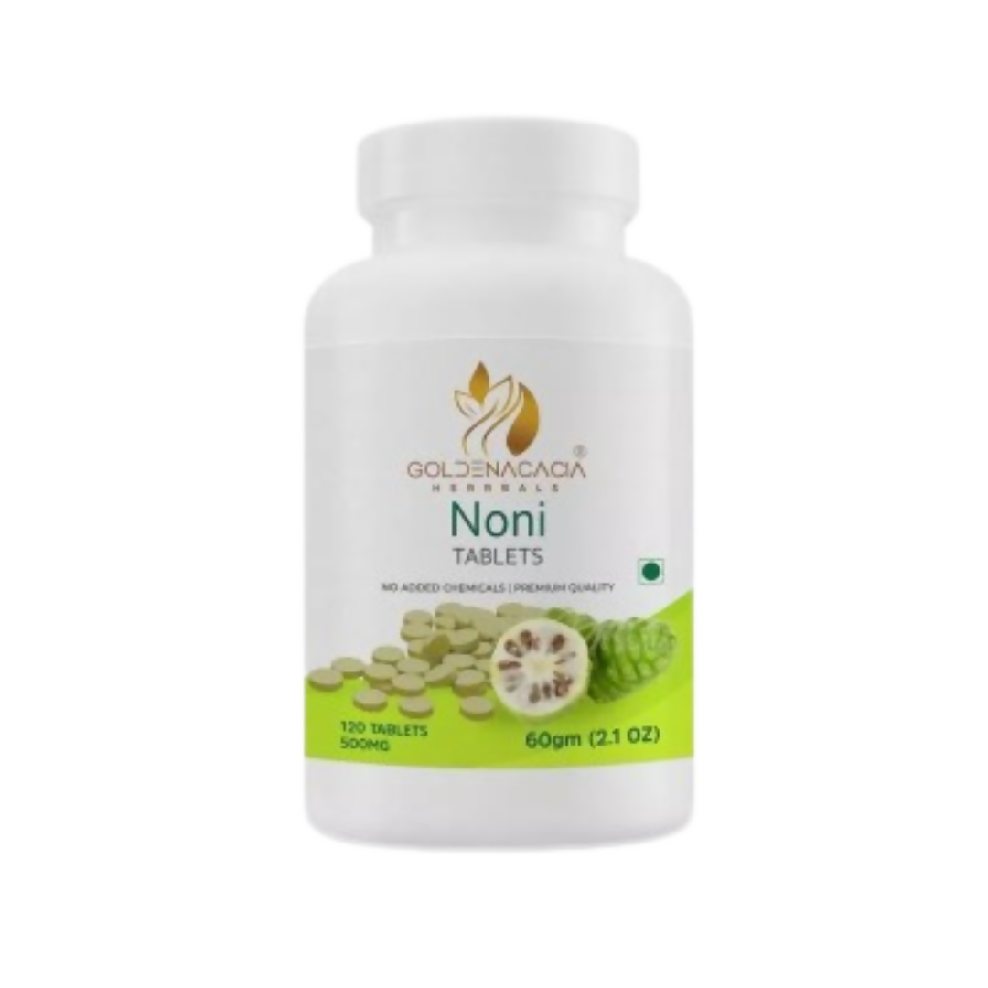 Goldenacacia Herrbals Noni Fruit Tablets (500mg) | Swadesiicart
