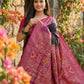 Shree Shyam Fashion Black Pochampally Silk Saree