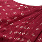Ahalyaa Women's Traditional wear Ethnic Dress - Maroon | Swadesiicart