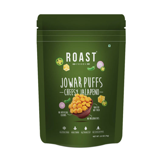 Roast Foods Jowar Puff Cheesy Jalepeno | Swadesiicart
