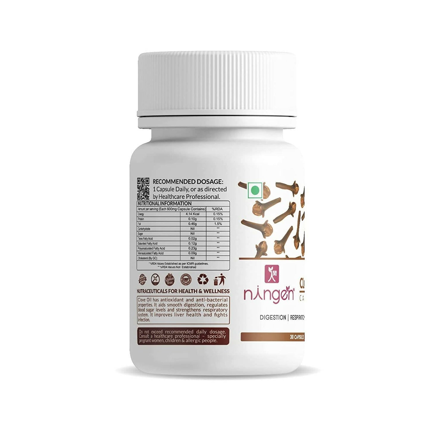 Ningen Clove Oil Capsules | Swadesiicart