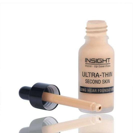 Insight Cosmetics Ultra-Thin Second Skin Long Wear Liquid, Creamnatural Foundation - Golden Honey - Swadesiicart