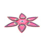 Kundan HandiKrafts Drop Rangoli Pink (Medium) - Swadesiicart