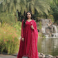 Jyoti Fashion Women's Pink Faux Blooming Embroidered Kurta with Trouser & Dupatta | Swadesiicart