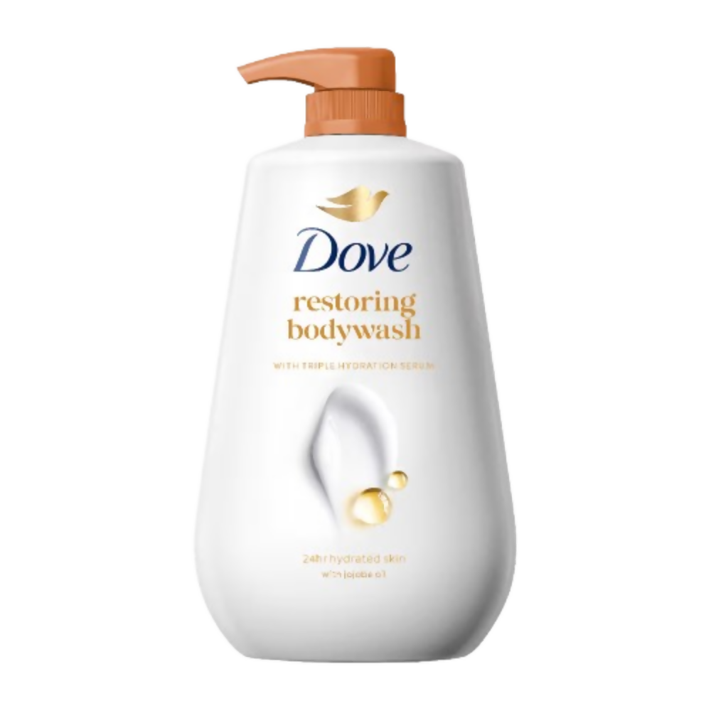 Dove Dryness Care Body Wash With Jojoba Oil - Swadesiicart