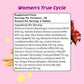 PLIX The Plant Fix Women's True Cycle Tablets | Swadesiicart