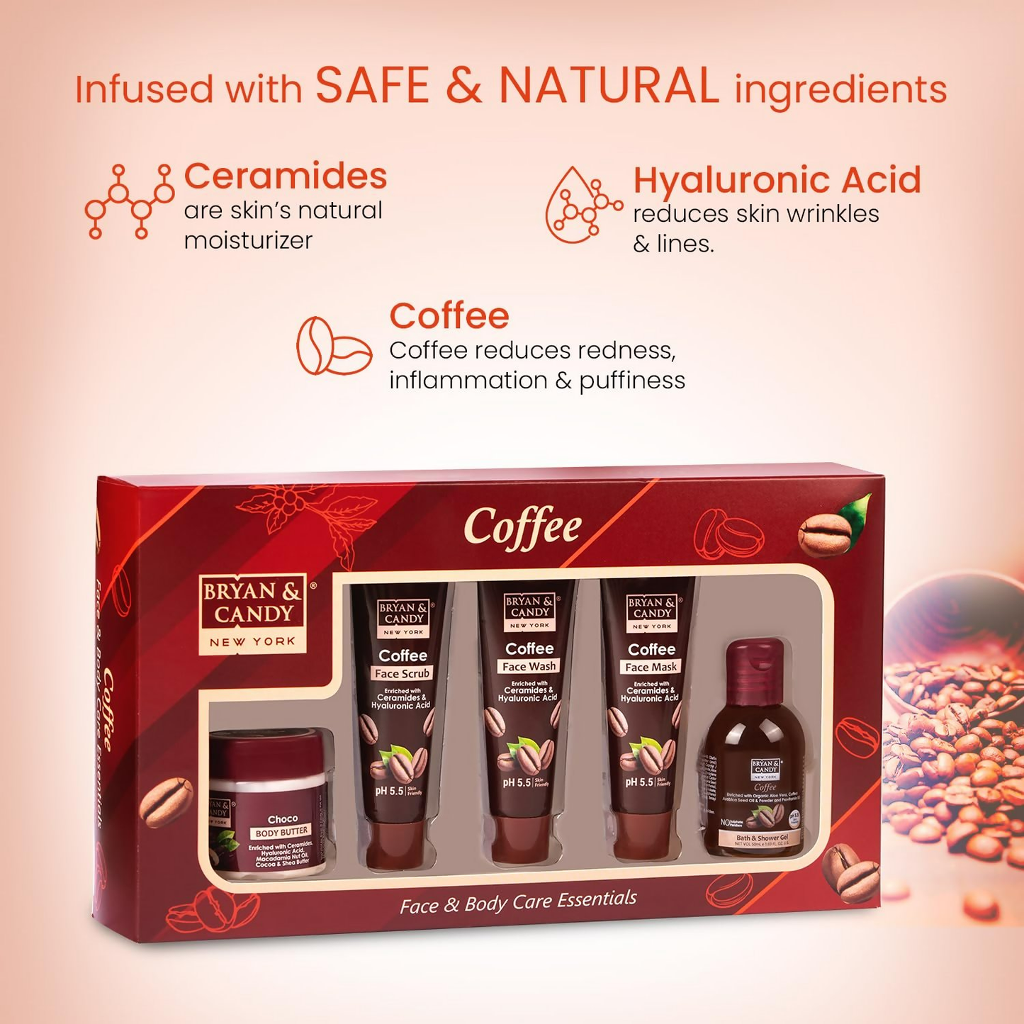 Bryan & Candy Coffee Bath Kit - Swadesiicart