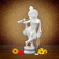 Handicrafts Paradise Resin Standing Krishna Idol - Swadesiicart