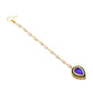 Ruby Raang Blue and Green Meenakari Kundan Maang Tikka | Swadesiicart