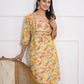 Festive Wear Ethnic Yellow chanderi Stitched Suit With Dupatta - Anbazaar - Swadesiicart