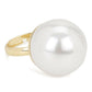 White Pearl Adjustable Ring- Ruby Raang | Swadesiicart