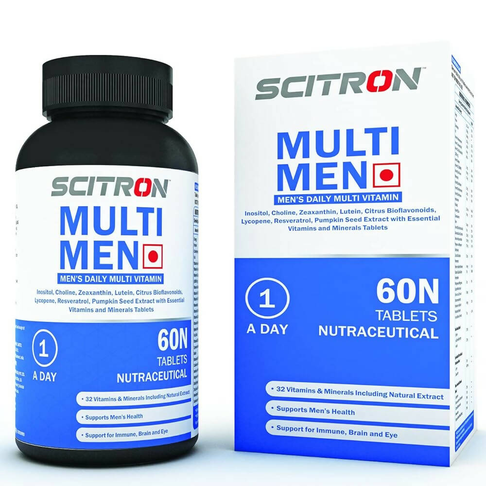 Scitron Multi Men's Daily Multi-Vitamin Tablets | Swadesiicart