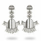 JS Fashion Designer Fancy Oxidised Silver Long Earrings for Women & Girls | Swadesiicart