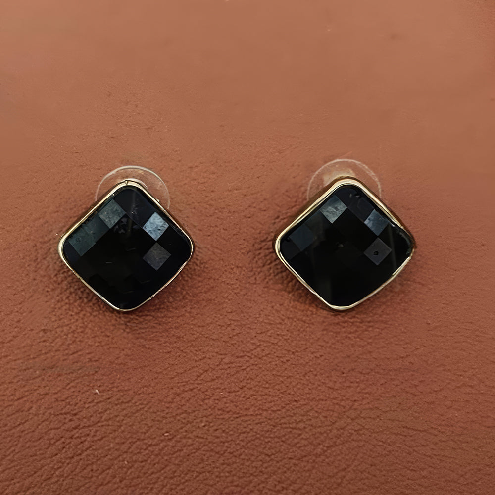 JS Fashion Designer Antique Stud Earrings – Fancy Style Tops in High Gold Polish for Party & Ethnic Wear | Swadesiicart