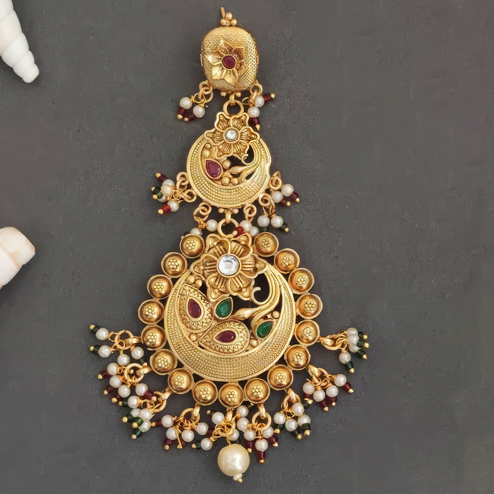 JS Fashion Antique Long Earrings for Women | Swadesiicart