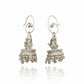 JS Fashion Oxidized Silver Jewellery Earrings for Women & Girls | Swadesiicart