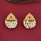 JS Fashion Beautiful Antique Jewellery Design High Gold Polish Earrings for Women | Swadesiicart
