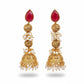 JS Fashion Designer Antique Jewellery High Gold Polish Earrings for Women | Swadesiicart