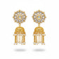 JS Fashion Kundan High Gold Polish Earrings for Women | Swadesiicart