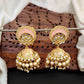 JS Fashion Antique High Gold Polish Jhumka Earrings – Traditional Party Wear Jewelry for Women & Girls | Swadesiicart