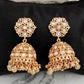 JS Fashion Antique Jhumka Earrings for Women | Swadesiicart
