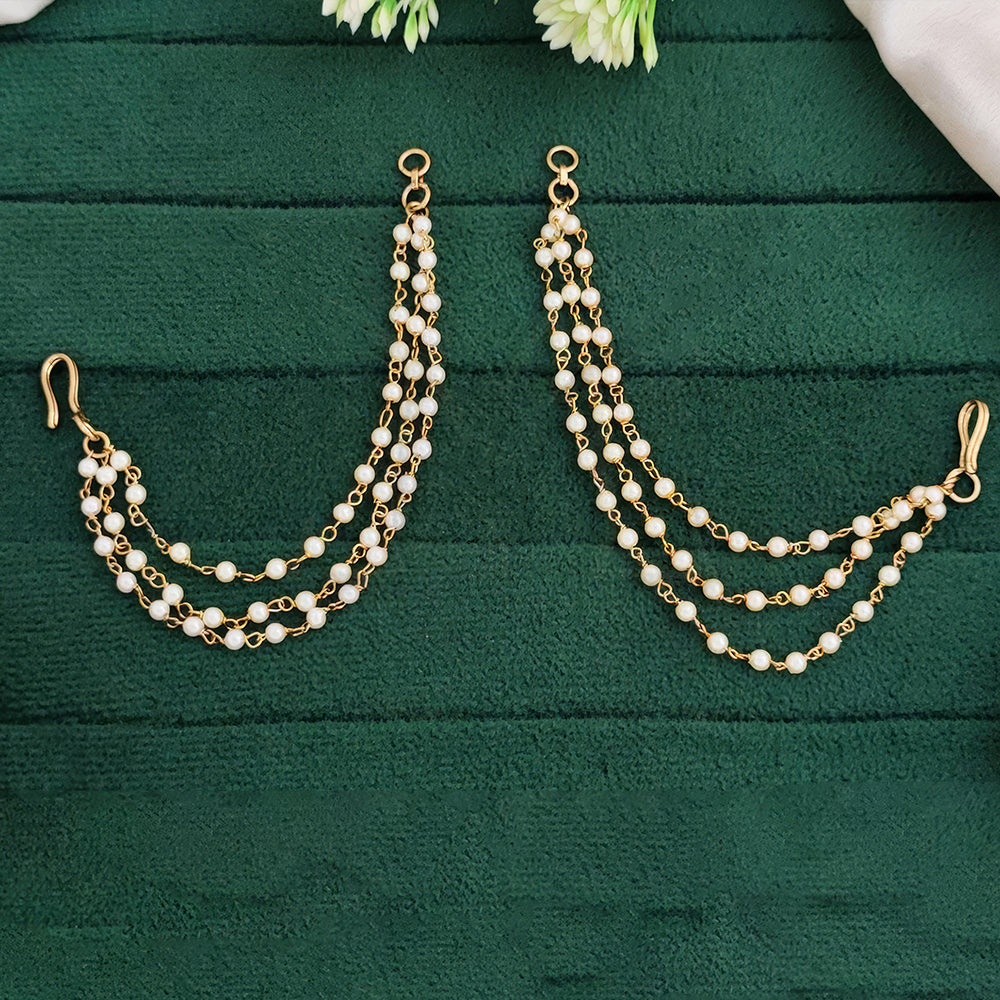 JS Fashion Triple Layer Antique Earrings for Women | Swadesiicart