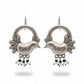 JS Fashion Beautiful Designer Oxidized Silver Earrings for Women & Girls | Swadesiicart