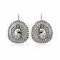 JS Fashion Oxidized Silver Beautiful Designer Earrings for Women & Girls | Swadesiicart
