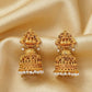 JS Fashion High Gold Antique God Lakshmi Jhumka Earrings for Women & Girls | Swadesiicart