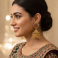 JS Fashion Designer Full Stone High Gold Polish Jhumka Earrings for Women & Girls | Swadesiicart
