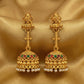 JS Fashion Traditional Rajwadi Gold Temple Jhumkas for Women & Girls | Swadesiicart
