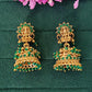 JS Fashion Temple Design Full Stone Jhumka in Rajwadi Polish for Women & Girls | Swadesiicart