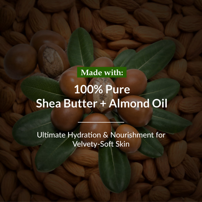 Lotus Botanicals 100% Pure Almond & Shea Butter HydraMelt Body Cream | Swadesiicart