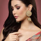 Golden Jhumki Earrings for Womens by House of Ree | Swadesiicart