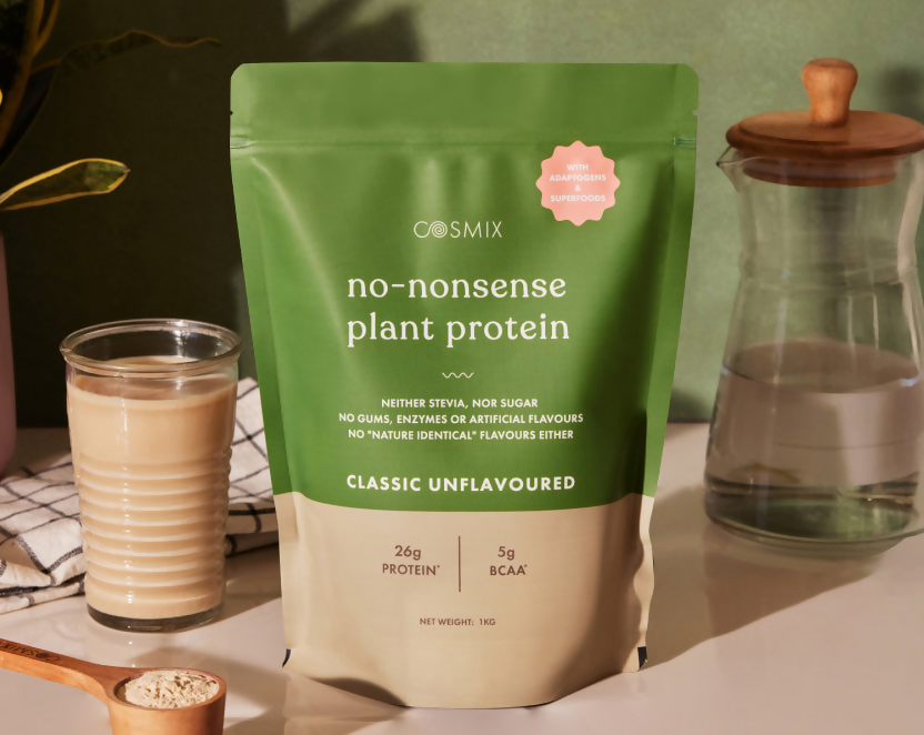 Cosmix No Nonsense Plant Protein Classic Unflavoured | Swadesiicart
