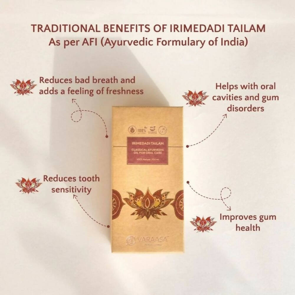 Varaasa Irimedadi Tailam | Swadesiicart