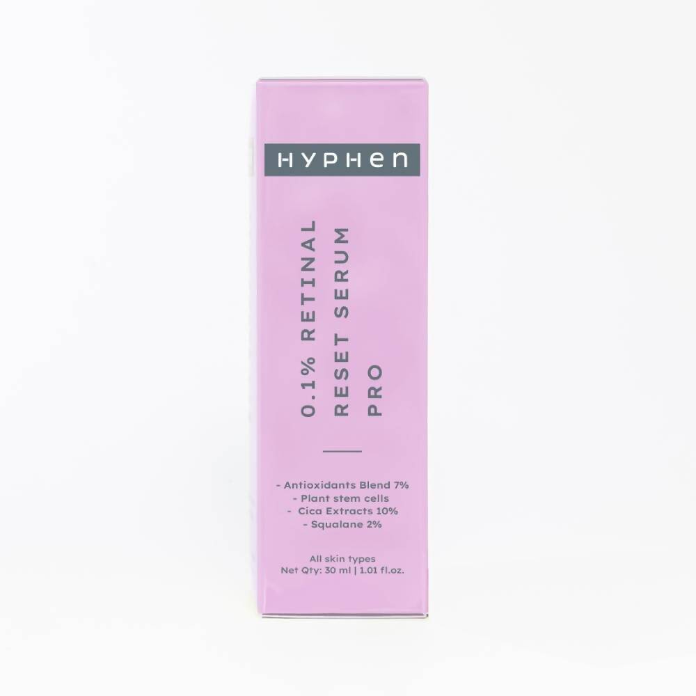 Hyphen By Kriti Sanon 0.1% Retinal Reset Serum Pro Anti Ageing Face Serum, Reduces Fine Lines & Wrinkles, Boosts Collagen | Swadesiicart