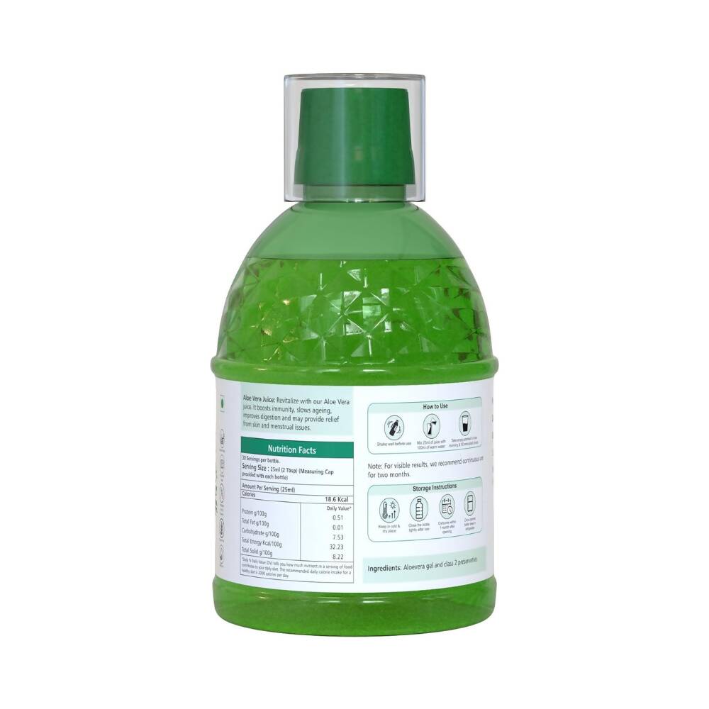 Farm Naturelle Aloevera Juice - Swadesiicart