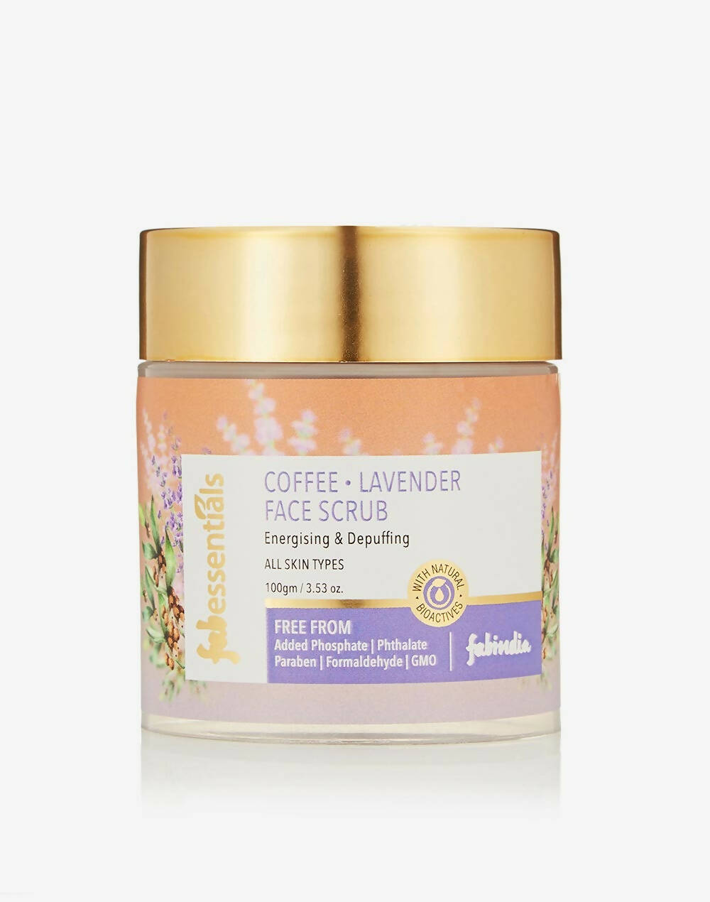 Fabessentials Coffee Lavender Face Scrub - FabIndia Limited