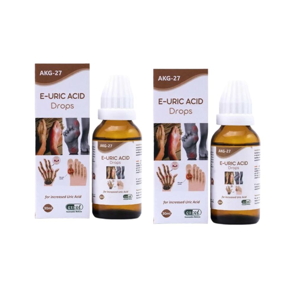 Excel Pharma E-Uric Acid Drops | Swadesiicart