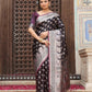 Shree Shyam Fashion Wine Silk Saree