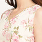 Ahalyaa Women's Beige Crepe Digital Floral Print Kurta Sharara Set with Dupatta | Swadesiicart
