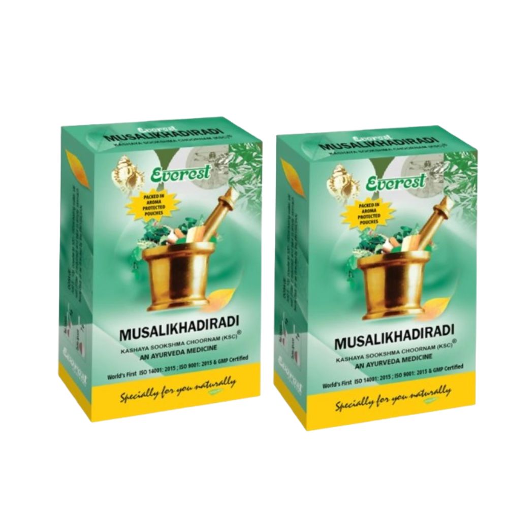 Everest Ayurveda Musalikhadhiradi Kashaya Sookshma Choornam