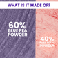 Alps Goodness 100% Natural Blue Pea & Rose Petal Beauty Mask For Skin - Swadesiicart