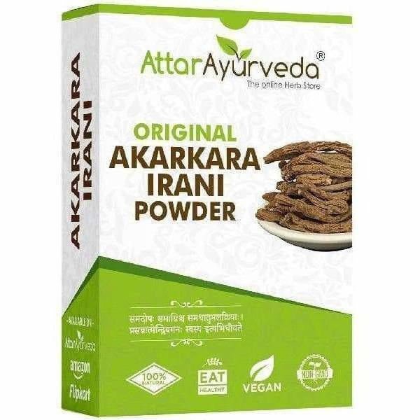 Attar Ayurveda Original Akarkara Irani/Akarkara Asli/Anacyclus Pyrethrum (Powder) | Swadesiicart