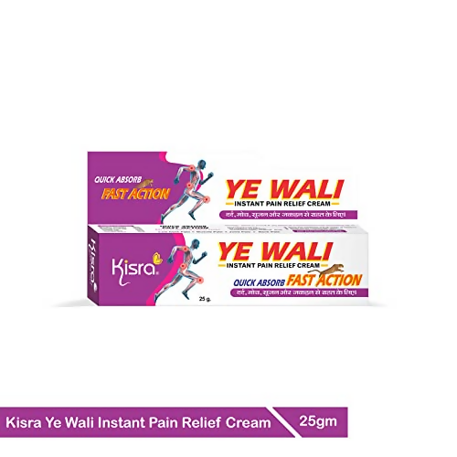 Kisra Ye Wali Instant Pain Relief Cream | Swadesiicart