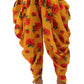 Lil Drama Genda Phool Mustard Crop Top and Dhoti Set For Girls | Swadesiicart