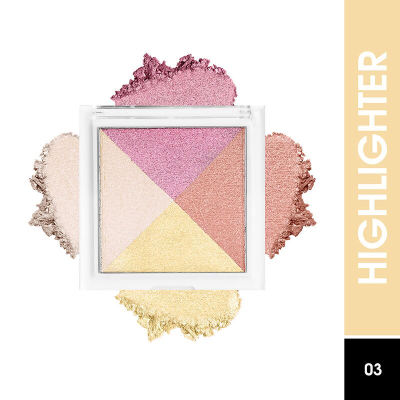 Colors Queen Fantasy Highlighter Bricks - 03 Multi | Swadesiicart